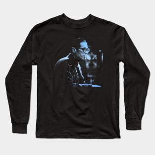 Bill Evans Portrait Retro Long Sleeve T-Shirt